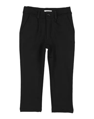 Bikkembergs Babies'  Toddler Boy Pants Black Size 4 Cotton, Lycra