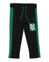 Bikkembergs Toddler Boy Pants Black Size 4 Cotton, Polyester