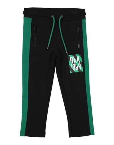 Bikkembergs Babies'  Toddler Boy Pants Black Size 4 Cotton, Polyester