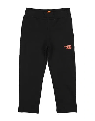 Bikkembergs Babies'  Toddler Boy Pants Black Size 5 Cotton