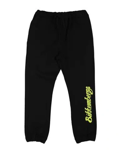 Bikkembergs Babies'  Toddler Boy Pants Black Size 5 Cotton, Lycra