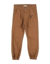 Bikkembergs Toddler Boy Pants Camel Size 5 Cotton, Elastane