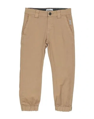 Bikkembergs Babies'  Toddler Boy Pants Camel Size 5 Cotton, Elastane In Beige
