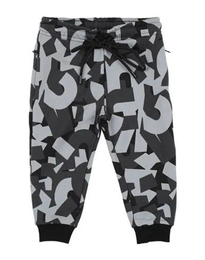 Bikkembergs Babies'  Toddler Boy Pants Lead Size 5 Cotton In Grey