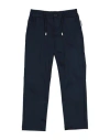 Bikkembergs Toddler Boy Pants Midnight Blue Size 5 Cotton, Elastic Fibres In Blue