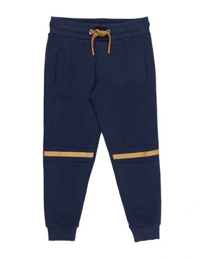 Bikkembergs Babies'  Toddler Boy Pants Navy Blue Size 4 Cotton