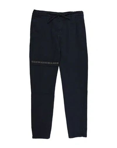 Bikkembergs Babies'  Toddler Boy Pants Navy Size 4 Cotton, Elastane In Navy Blue