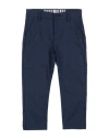 Bikkembergs Babies'  Toddler Boy Pants Navy Size 4 Cotton, Polyamide, Elastane In Black