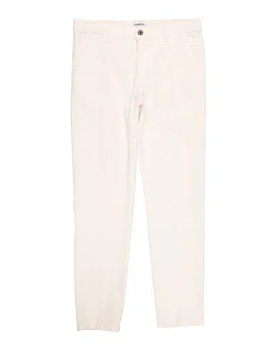 Bikkembergs Babies'  Toddler Boy Pants Off White Size 4 Cotton, Elastane