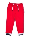 Bikkembergs Toddler Boy Pants Red Size 4 Cotton, Elastane In Red