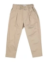 Bikkembergs Babies'  Toddler Boy Pants Sand Size 4 Polyester, Viscose, Elastic Fibres In Beige