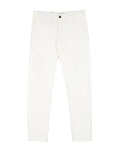Bikkembergs Babies'  Toddler Boy Pants White Size 4 Cotton, Elastane