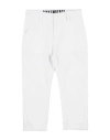 Bikkembergs Toddler Boy Pants White Size 4 Cotton, Polyamide, Elastane In White