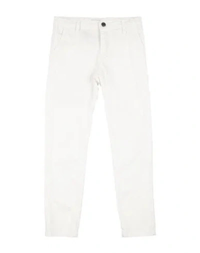 Bikkembergs Babies'  Toddler Boy Pants White Size 5 Cotton, Elastane