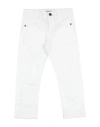 Bikkembergs Toddler Boy Pants White Size 5 Cotton, Elastic Fibres In White