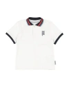 Bikkembergs Babies'  Toddler Boy Polo Shirt White Size 4 Cotton