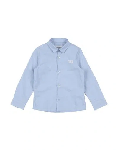 Bikkembergs Babies'  Toddler Boy Shirt Light Blue Size 4 Cotton