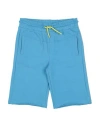 BIKKEMBERGS BIKKEMBERGS TODDLER BOY SHORTS & BERMUDA SHORTS AZURE SIZE 5 COTTON