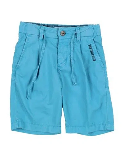 Bikkembergs Babies'  Toddler Boy Shorts & Bermuda Shorts Azure Size 5 Cotton, Elastane In Blue
