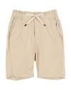Bikkembergs Toddler Boy Shorts & Bermuda Shorts Beige Size 5 Nylon, Elastane In Beige