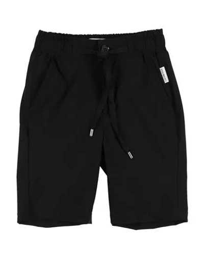 Bikkembergs Babies'  Toddler Boy Shorts & Bermuda Shorts Black Size 5 Nylon, Elastane