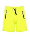 Bikkembergs Toddler Boy Shorts & Bermuda Shorts Lime Green Size 5 Cotton In Green