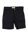 Bikkembergs Toddler Boy Shorts & Bermuda Shorts Midnight Blue Size 5 Cotton, Textile Fibers In Blue