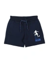 Bikkembergs Toddler Boy Shorts & Bermuda Shorts Navy Size 4 Cotton, Elastane In Black