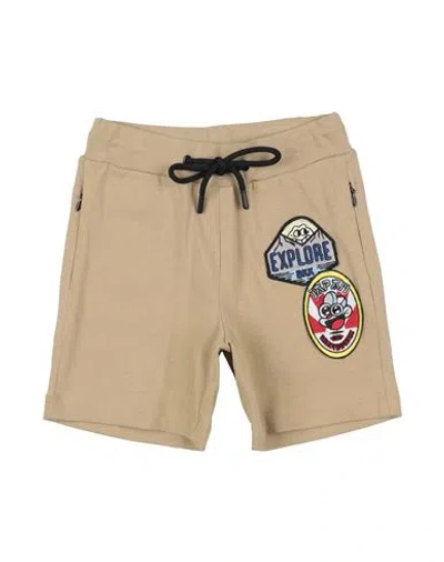 Bikkembergs Babies'  Toddler Boy Shorts & Bermuda Shorts Sand Size 5 Cotton In Beige
