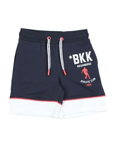 Bikkembergs Babies'  Toddler Boy Shorts & Bermuda Shorts Slate Blue Size 4 Cotton