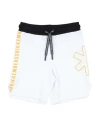 Bikkembergs Toddler Boy Shorts & Bermuda Shorts White Size 5 Cotton In White