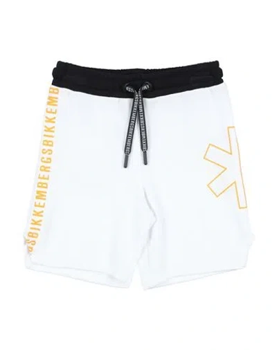 Bikkembergs Babies'  Toddler Boy Shorts & Bermuda Shorts White Size 5 Cotton
