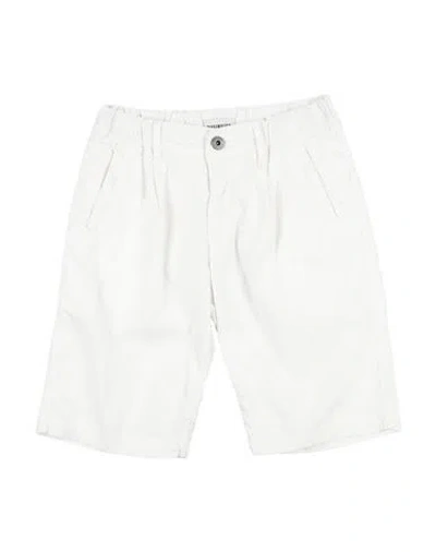 Bikkembergs Babies'  Toddler Boy Shorts & Bermuda Shorts White Size 5 Cotton, Elastane