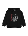Bikkembergs Babies'  Toddler Boy Sweatshirt Black Size 5 Cotton
