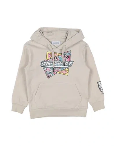 Bikkembergs Babies'  Toddler Boy Sweatshirt Cream Size 5 Cotton In White