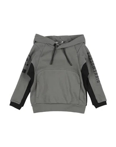 Bikkembergs Babies'  Toddler Boy Sweatshirt Grey Size 4 Cotton In Gray