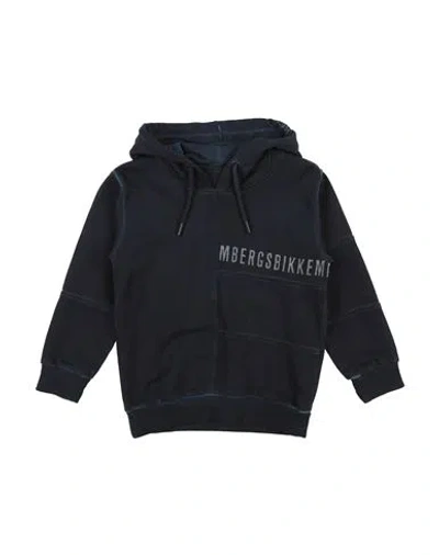 Bikkembergs Babies'  Toddler Boy Sweatshirt Midnight Blue Size 5 Cotton