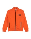 Bikkembergs Toddler Boy Sweatshirt Orange Size 4 Cotton In Orange