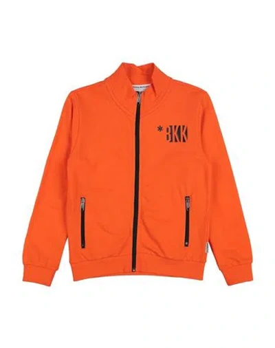 Bikkembergs Babies'  Toddler Boy Sweatshirt Orange Size 4 Cotton