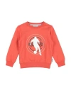 Bikkembergs Babies'  Toddler Boy Sweatshirt Orange Size 5 Cotton