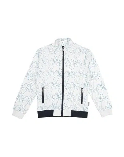 Bikkembergs Babies'  Toddler Boy Sweatshirt White Size 4 Cotton