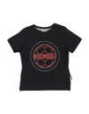 Bikkembergs Babies'  Toddler Boy T-shirt Black Size 4 Cotton