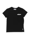 Bikkembergs Toddler Boy T-shirt Black Size 4 Cotton In Black