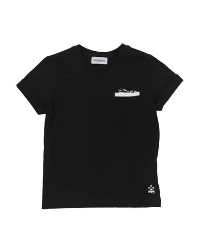 Bikkembergs Babies'  Toddler Boy T-shirt Black Size 4 Cotton
