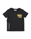 Bikkembergs Toddler Boy T-shirt Black Size 4 Cotton In Black