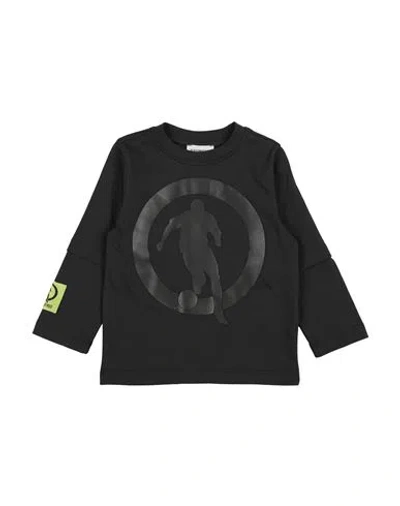 Bikkembergs Babies'  Toddler Boy T-shirt Black Size 5 Cotton