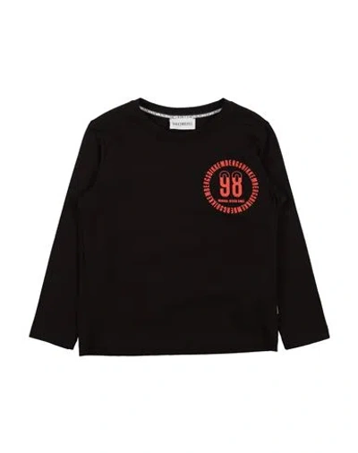 Bikkembergs Babies'  Toddler Boy T-shirt Black Size 5 Cotton