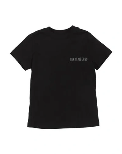 Bikkembergs Babies'  Toddler Boy T-shirt Black Size 5 Cotton