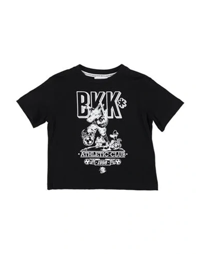 Bikkembergs Babies'  Toddler Boy T-shirt Black Size 5 Cotton