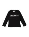 Bikkembergs Babies'  Toddler Boy T-shirt Black Size 5 Cotton